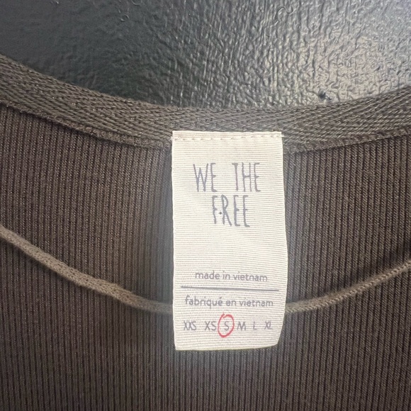 Free People Olive Long-Sleeve Scoop Neck Top - Picture 5 of 6